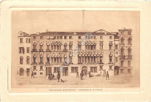Cartolina - Postcard - Illustrata - Venezia - Palazzo Soranzo …