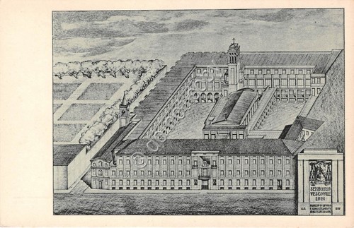 Cartolina - Postcard - Illustrata Lodi Seminario Vescovile