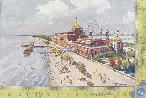 Cartolina - Postcard - Illustrata Sormani - Lido di Venezia …