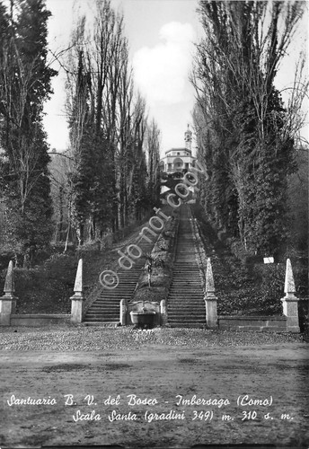 Cartolina - Postcard - Imbersago - Santuario B.V.del Bosco - …
