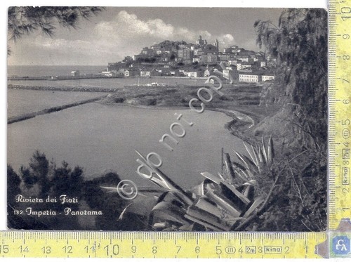 Cartolina - Postcard - Imperia - Panorama - 1962