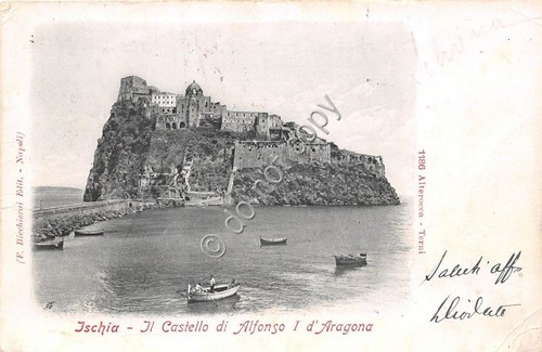 Cartolina - Postcard - Ischia - Castello di Alfonso I …