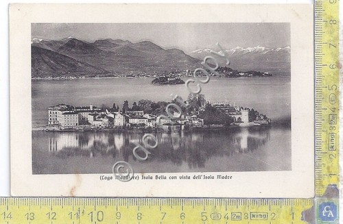 Cartolina - Postcard - Isola Bella - Vista Isola Madre …
