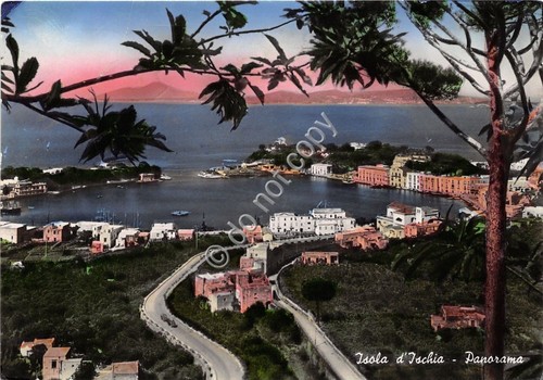 Cartolina - Postcard - Isola d'Ischia - Panorama dall'alto - …