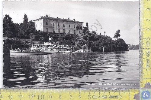 Cartolina - Postcard - Isola Madre - Battello - anni …