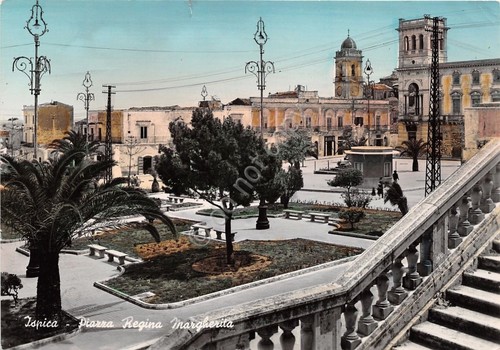 Cartolina - Postcard - Ispica - Piazza Regina Margherita - …