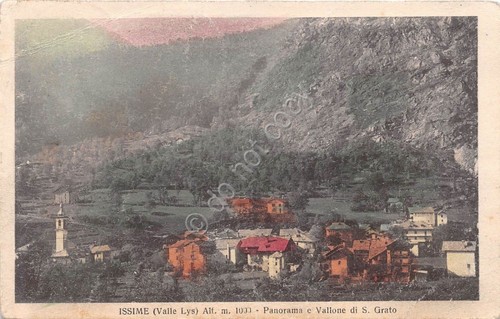 Cartolina - Postcard - Issime - Panorama - Vallone San …