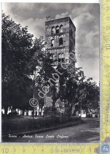 Cartolina - Postcard - Ivrea - Torre Santo Stefano - …