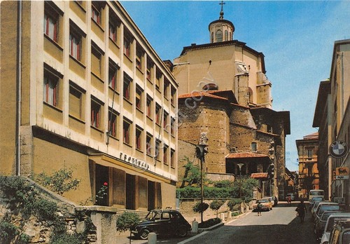 Cartolina - Postcard - L'Aquila - Via S. Agostino - …