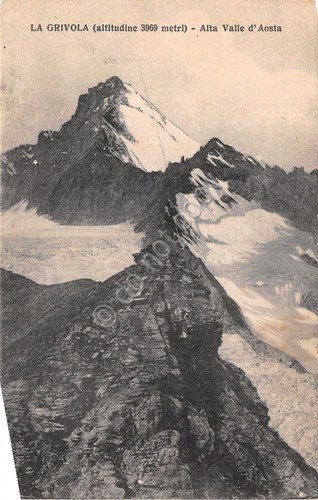 Cartolina - Postcard - La Grivola - Alta Val d'Aosta …