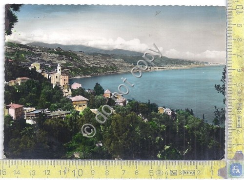 Cartolina - Postcard - La Mortola - Panorama - 1954