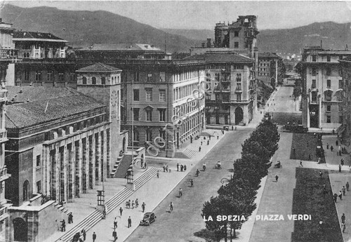 Cartolina - Postcard - La Spezia - Piazza Verdi - …