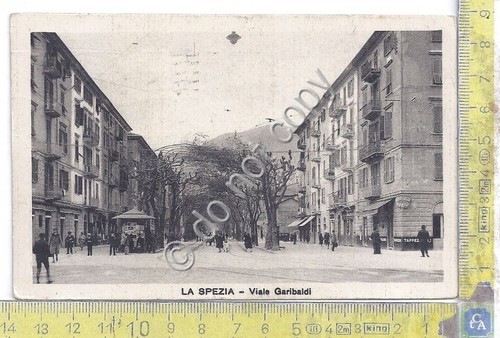 Cartolina - Postcard - La Spezia - Viale Garibaldi - …