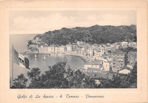 Cartolina - Postcard - La Spezia Golfo S. Terenzo panorama …