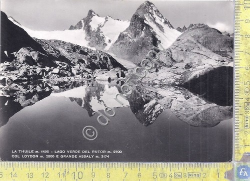 Cartolina - Postcard - La Thuile - Lago verde del …