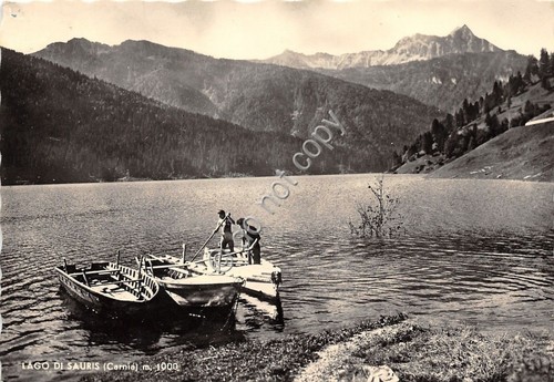 Cartolina - Postcard - Lago di Sauris - Carnia - …