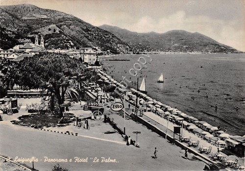 Cartolina - Postcard - Laigueglia - Panorama - Hotel Le …