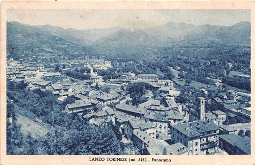 Cartolina - Postcard - Lanzo Torinese - Panorama - anni …