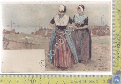 Cartolina - Postcard - Lassiers - Donne in costume locale …