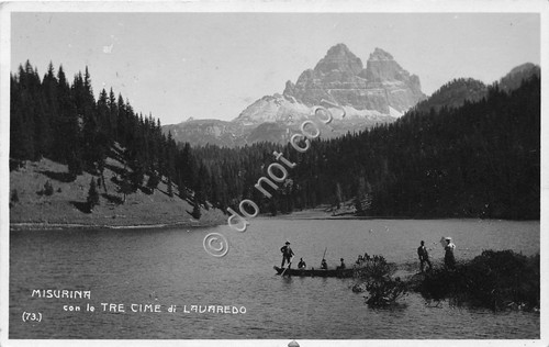 Cartolina - Postcard - Lavaredo - Le tre cime - …