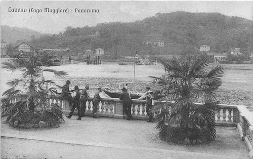 Cartolina - Postcard - Laveno - Panorama - animata - …