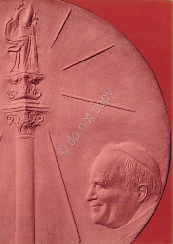 Cartolina - Postcard - Lecce - Il Papa con noi …