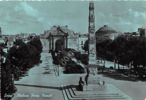 Cartolina - Postcard - Lecce - Obelisco Porta Napoli - …