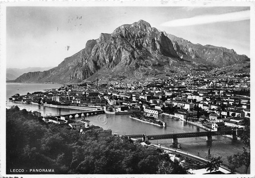 Cartolina - Postcard - Lecco - Panorama - 1955
