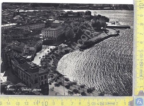 Cartolina - Postcard - Lecco - Veduta aerea - VG …