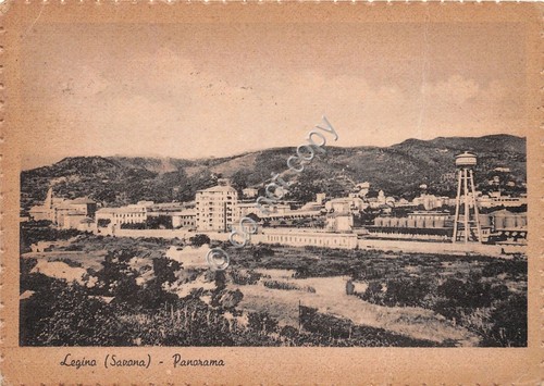 Cartolina - Postcard - Legina - Panorama - anni '40