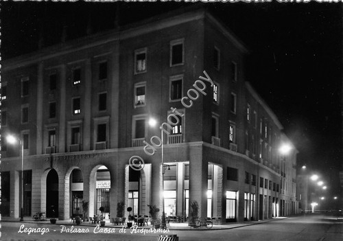 Cartolina - Postcard - Legnago - Palazzo Cassa di Risparmio …