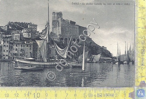 Cartolina - Postcard - Lerici - Castello - Vele - …