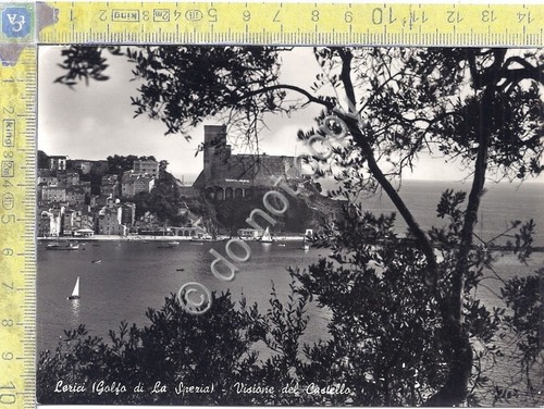 Cartolina - Postcard - Lerici - Visione del Castello - …