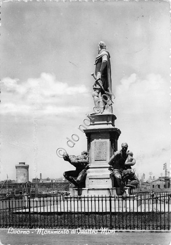 Cartolina - Postcard - Livorno - Monumento ai Quattro Mori …