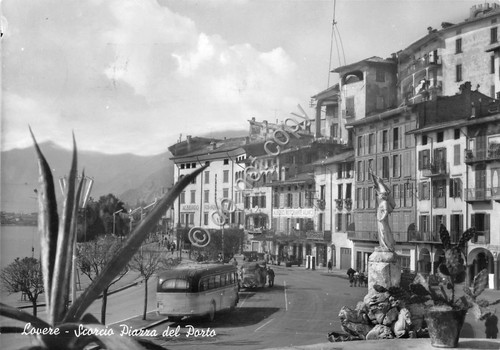 Cartolina - Postcard - Lovere - Piazza del Porto - …