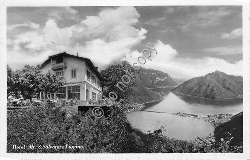 Cartolina - Postcard - Lugano - Hotel Monte S. Salvatore …
