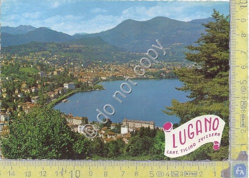 Cartolina - Postcard - Lugano - Panorama - 1969