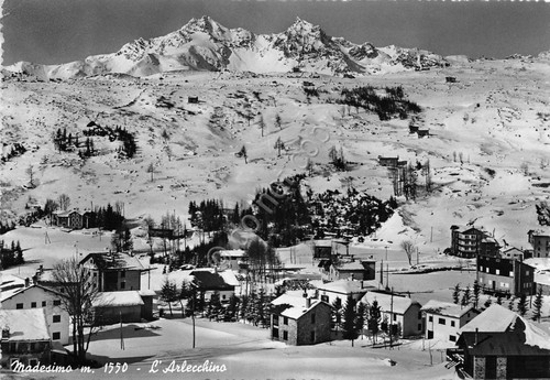 Cartolina - Postcard - Madesimo - Arlecchino - Panorama - …