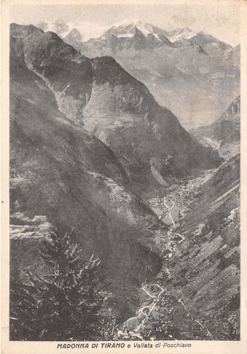 Cartolina - Postcard - Madonna di Tirano - Vallata di …