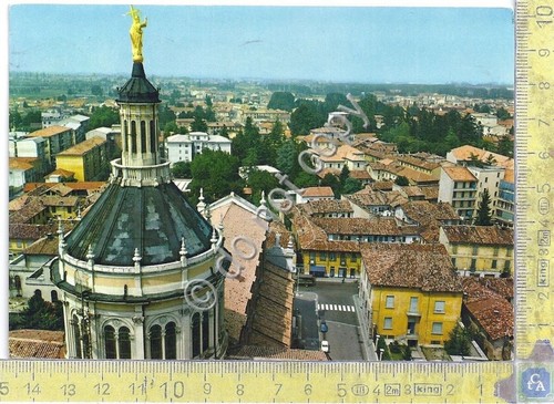 Cartolina - Postcard - Magenta - Panorama - 1968
