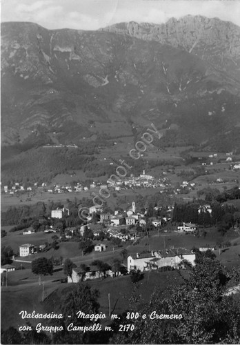 Cartolina - Postcard - Maggio - Cremeno - Gruppo Campelli …