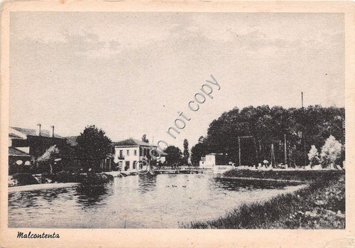 Cartolina - Postcard - Malcontenta - panorama parziale - anni …
