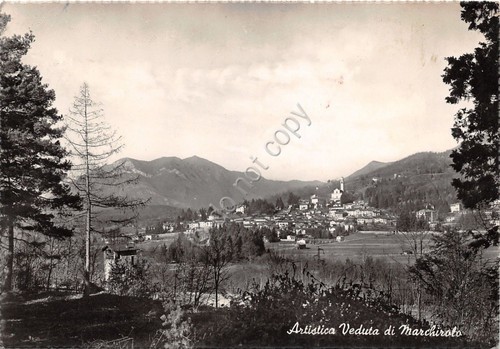 Cartolina - Postcard - Marchirolo - Panorama - 1953