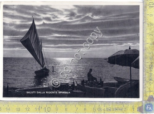 Cartolina - Postcard - Marina di Carrara - Saluti dalla …