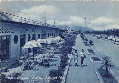 Cartolina - Postcard - Marina di Carrara - Viale degli …