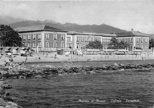 Cartolina - Postcard - Marina di Massa - Colonia Parmense …
