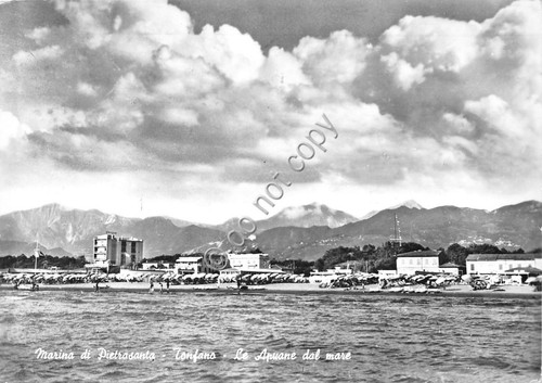 Cartolina - Postcard - Marina di Pietrasanta - panorama dal …