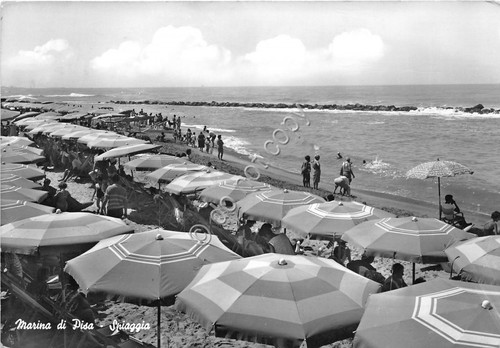Cartolina - Postcard - Marina di Pisa - Spiaggia - …