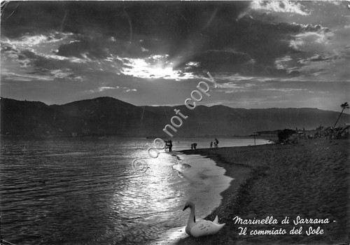 Cartolina - Postcard - Marinella di Sarzana - tramonto - …