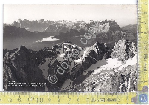 Cartolina - Postcard - Marmolada - Panorama verso Pale S. …